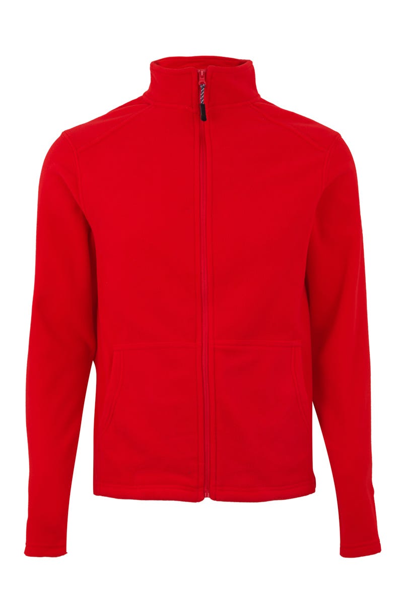 MK610V.CHAQUETA POLAR 280 RED 2XL