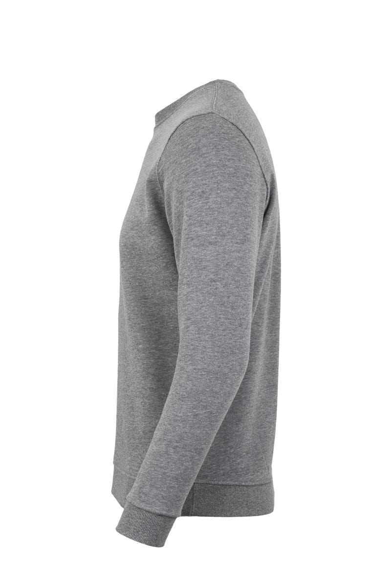 MK620V.SUDADERA CUELLO REDONDO HEATHER GREY 2XL