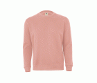 MK620V.SUDADERA CUELLO REDONDO PALE ROSE 2XL