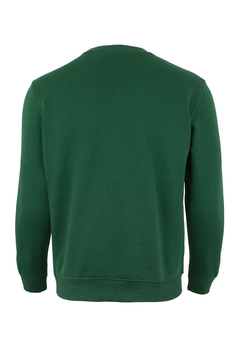 MK620V.SUDADERA CUELLO REDONDO BOTTLE GREEN 2XL