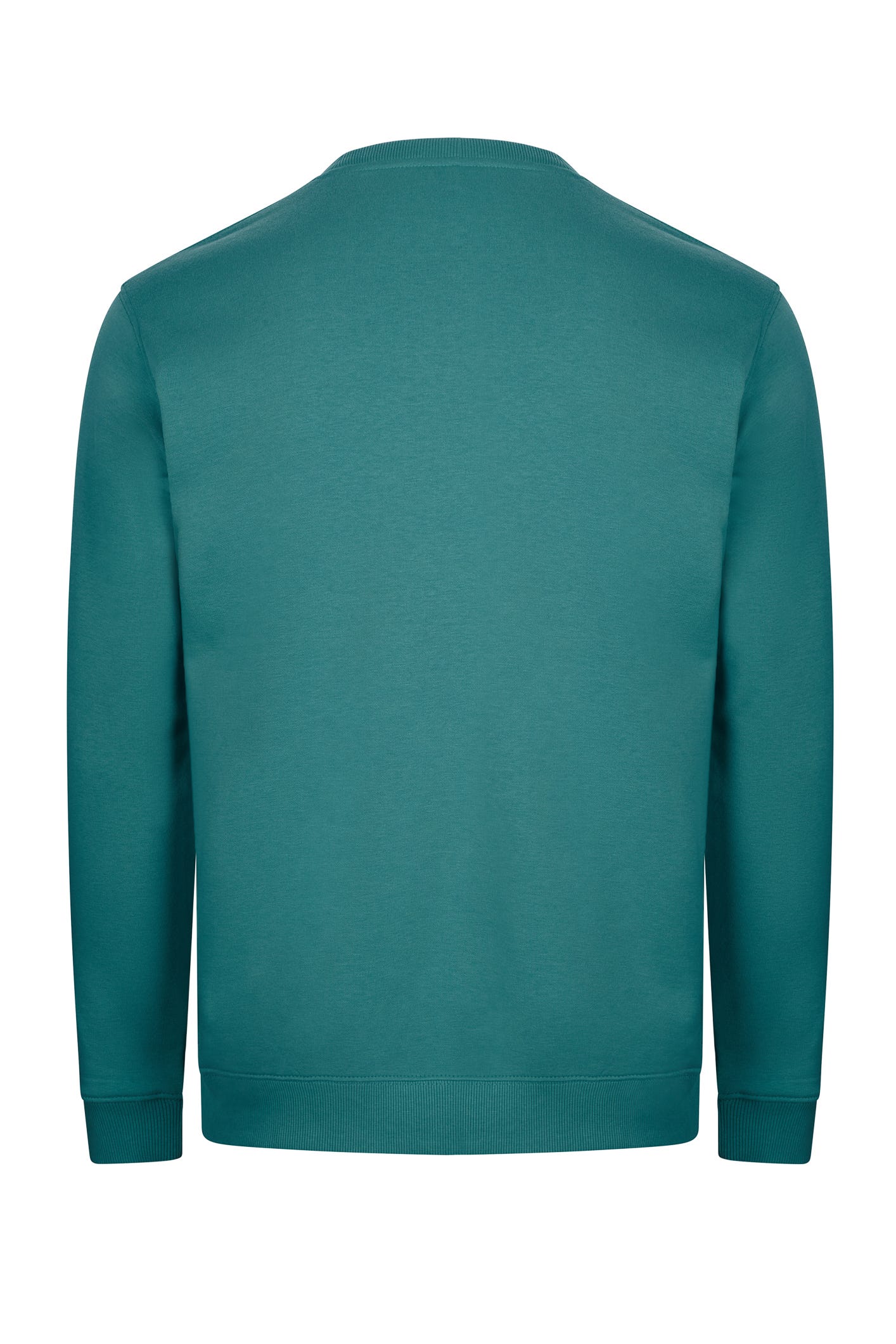 MK620V.SUDADERA CUELLO REDONDO TEAL S