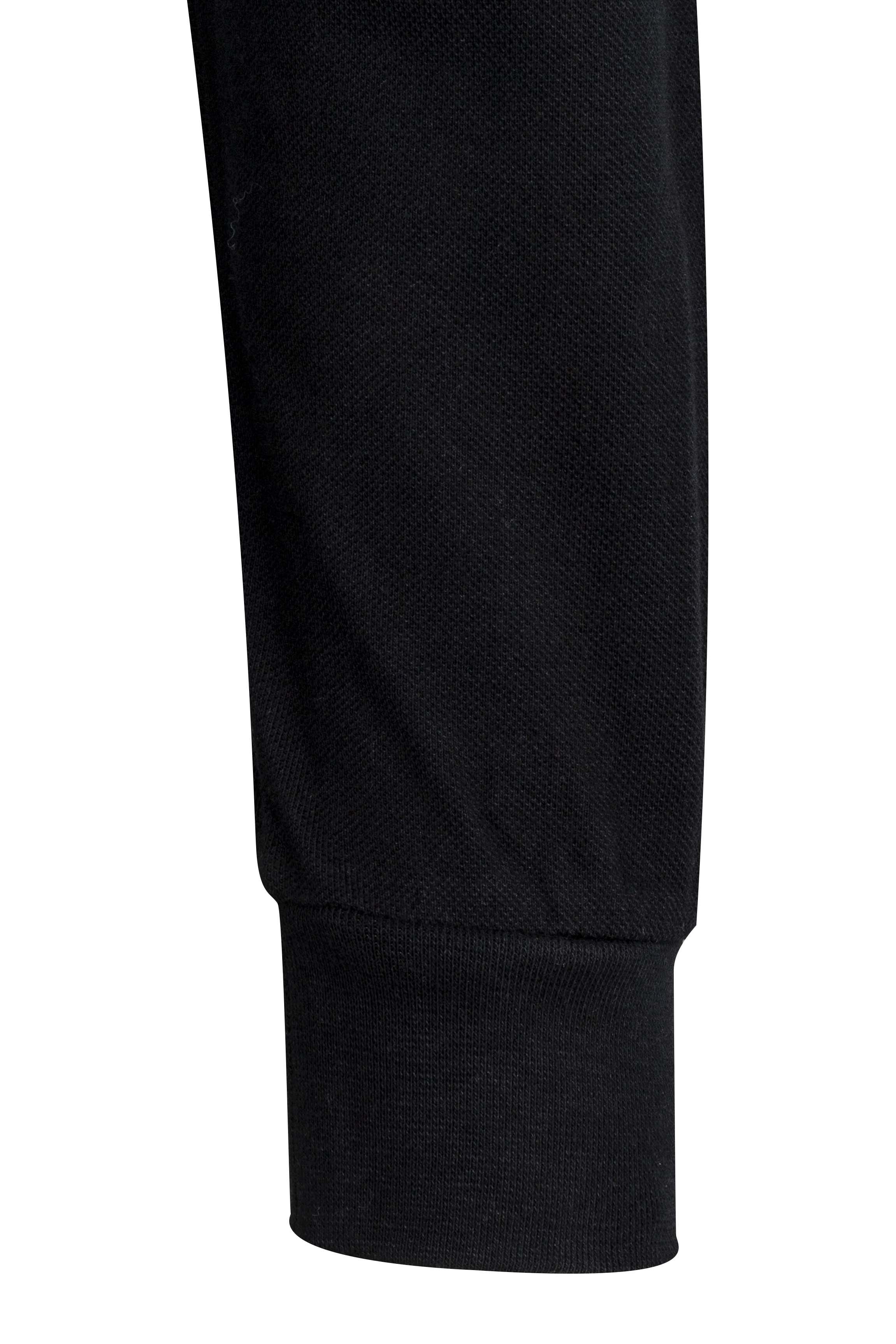 PL200UC.POLO UNISEX MANGA LARGA BLACK 2XL