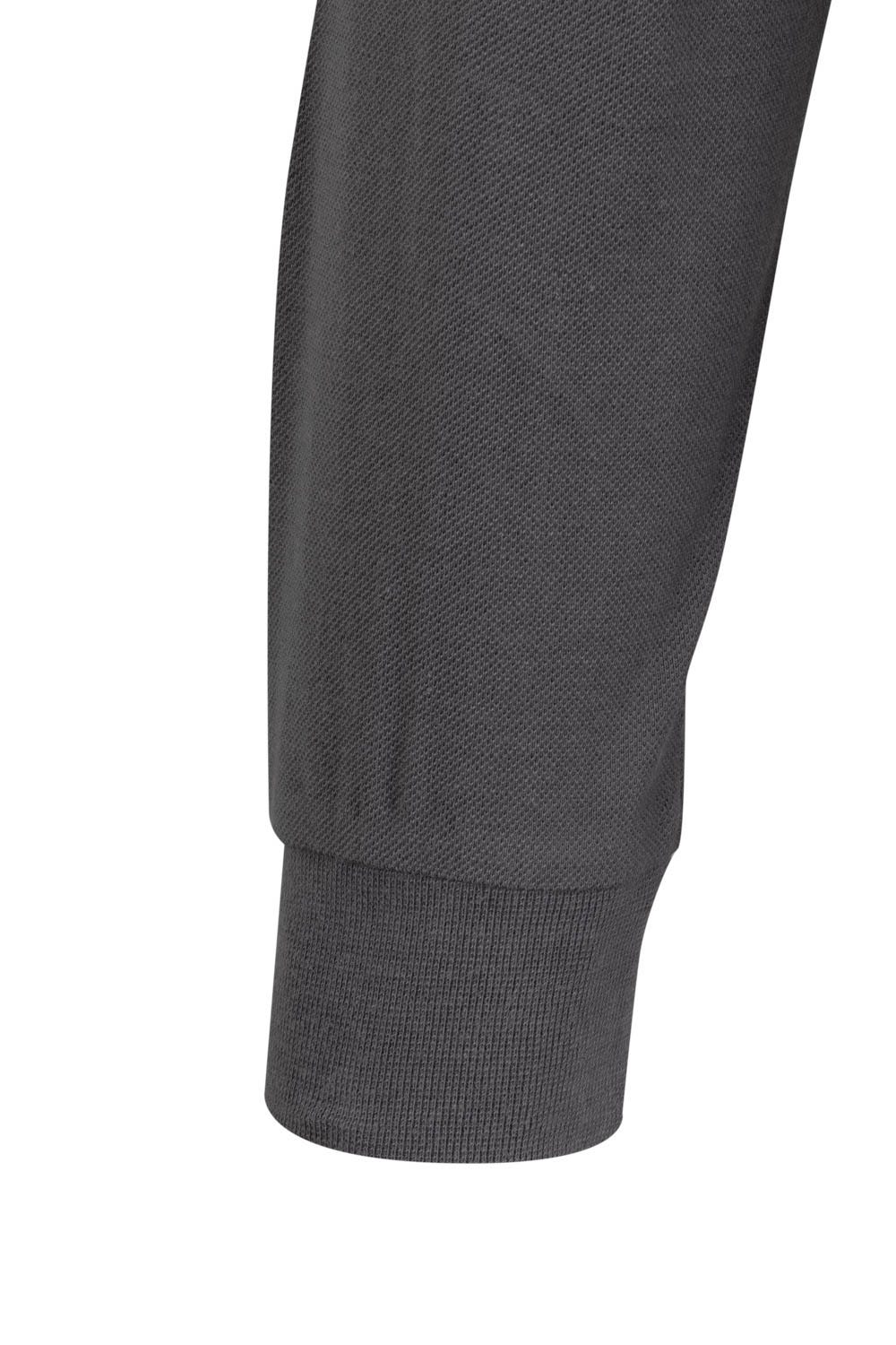 PL200UC.POLO UNISEX MANGA LARGA DARK GREY 2XL