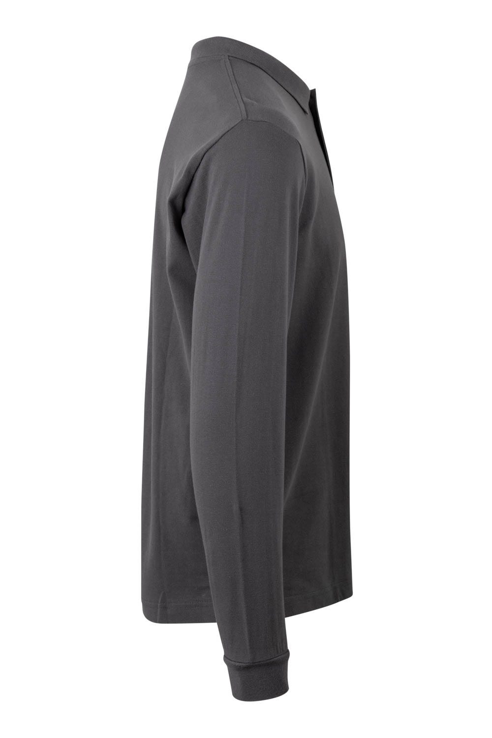 PL200UC.POLO UNISEX MANGA LARGA DARK GREY 2XL