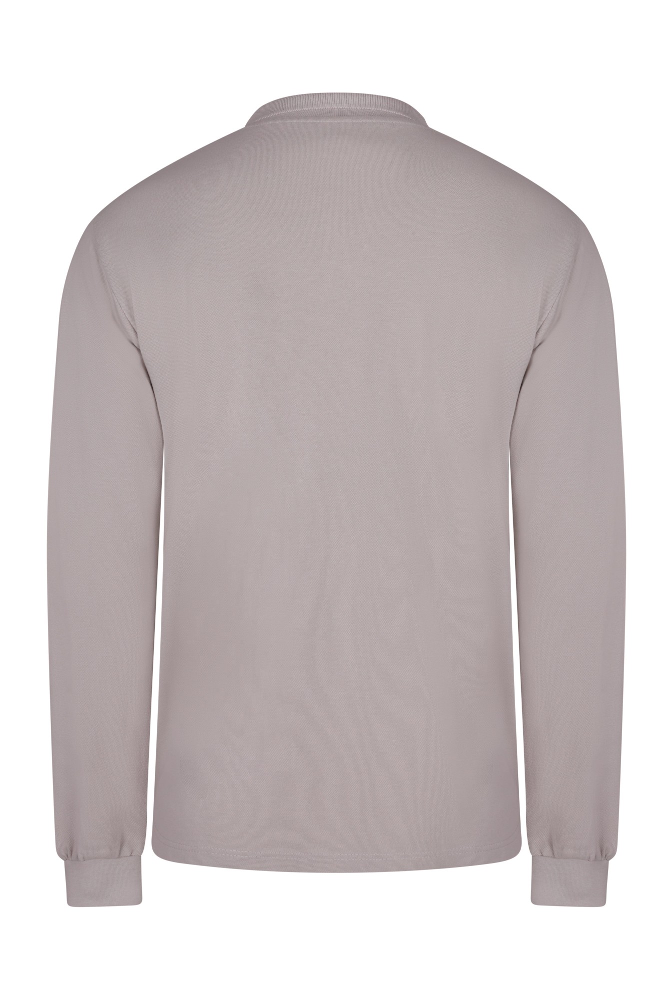 PL200UC.POLO UNISEX MANGA LARGA CLOUD GREY S