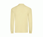 PL200UC.POLO UNISEX MANGA LARGA BUTTER YELLOW S