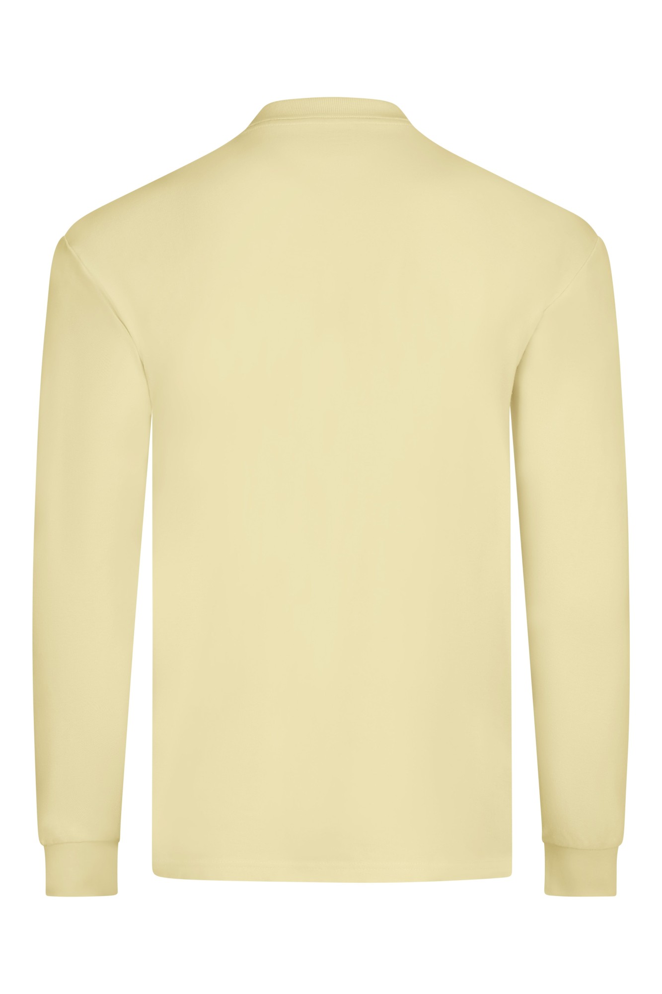 PL200UC.POLO UNISEX MANGA LARGA BUTTER YELLOW S