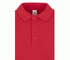 PL200UC.POLO UNISEX MANGA LARGA RED 2XL