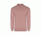 PL200UC.POLO UNISEX MANGA LARGA PALE ROSE S