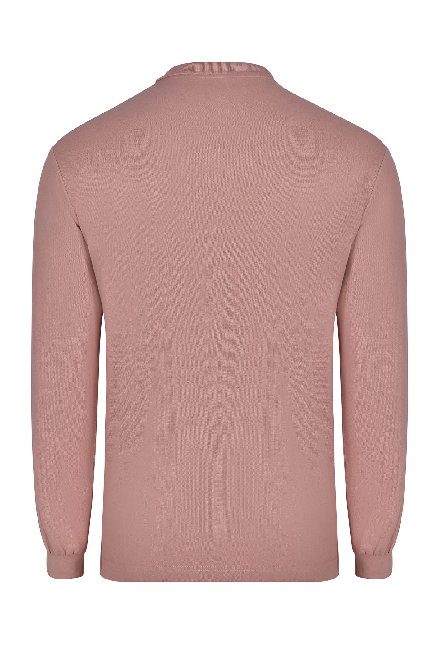 PL200UC.POLO UNISEX MANGA LARGA PALE ROSE S