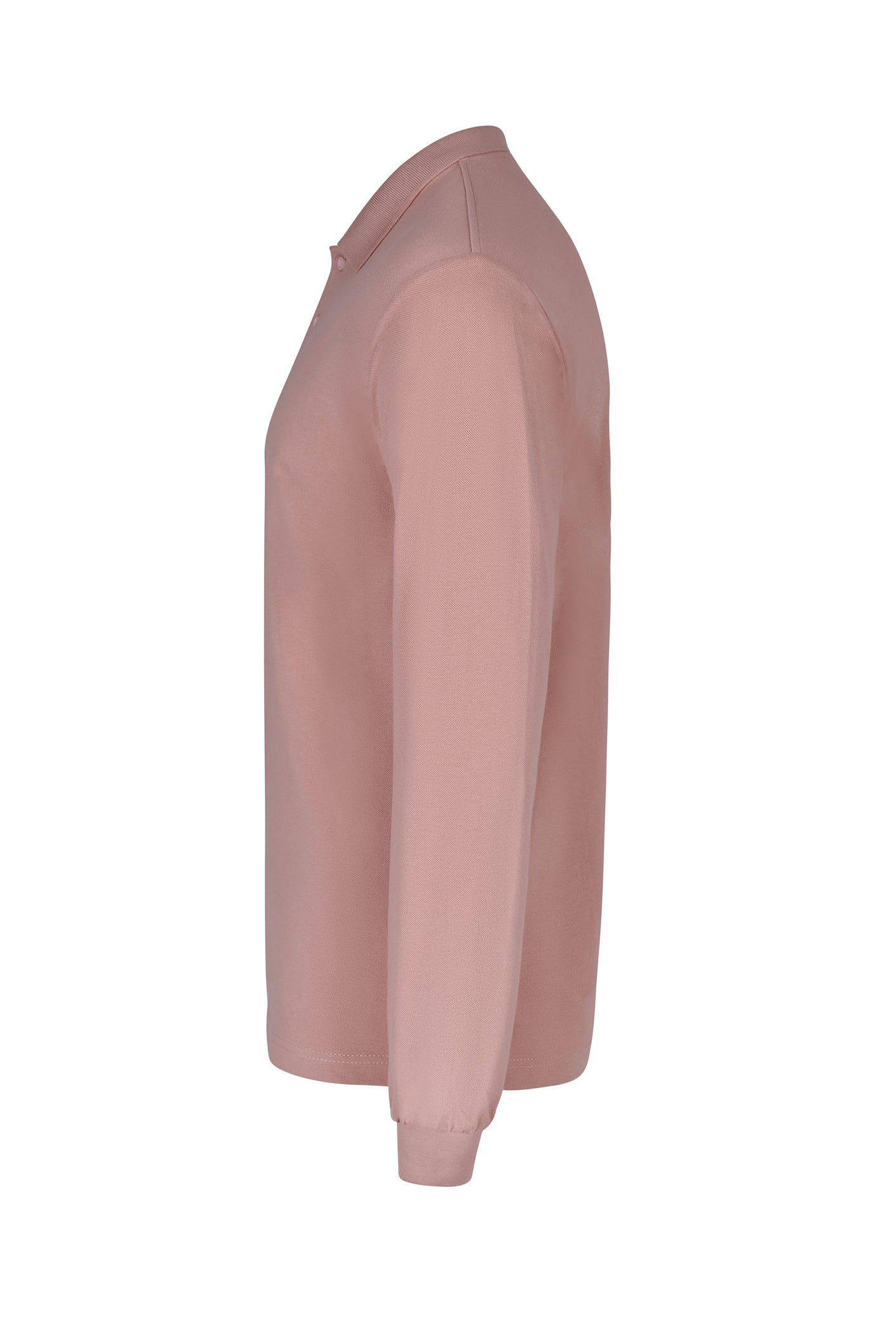 PL200UC.POLO UNISEX MANGA LARGA PALE ROSE S