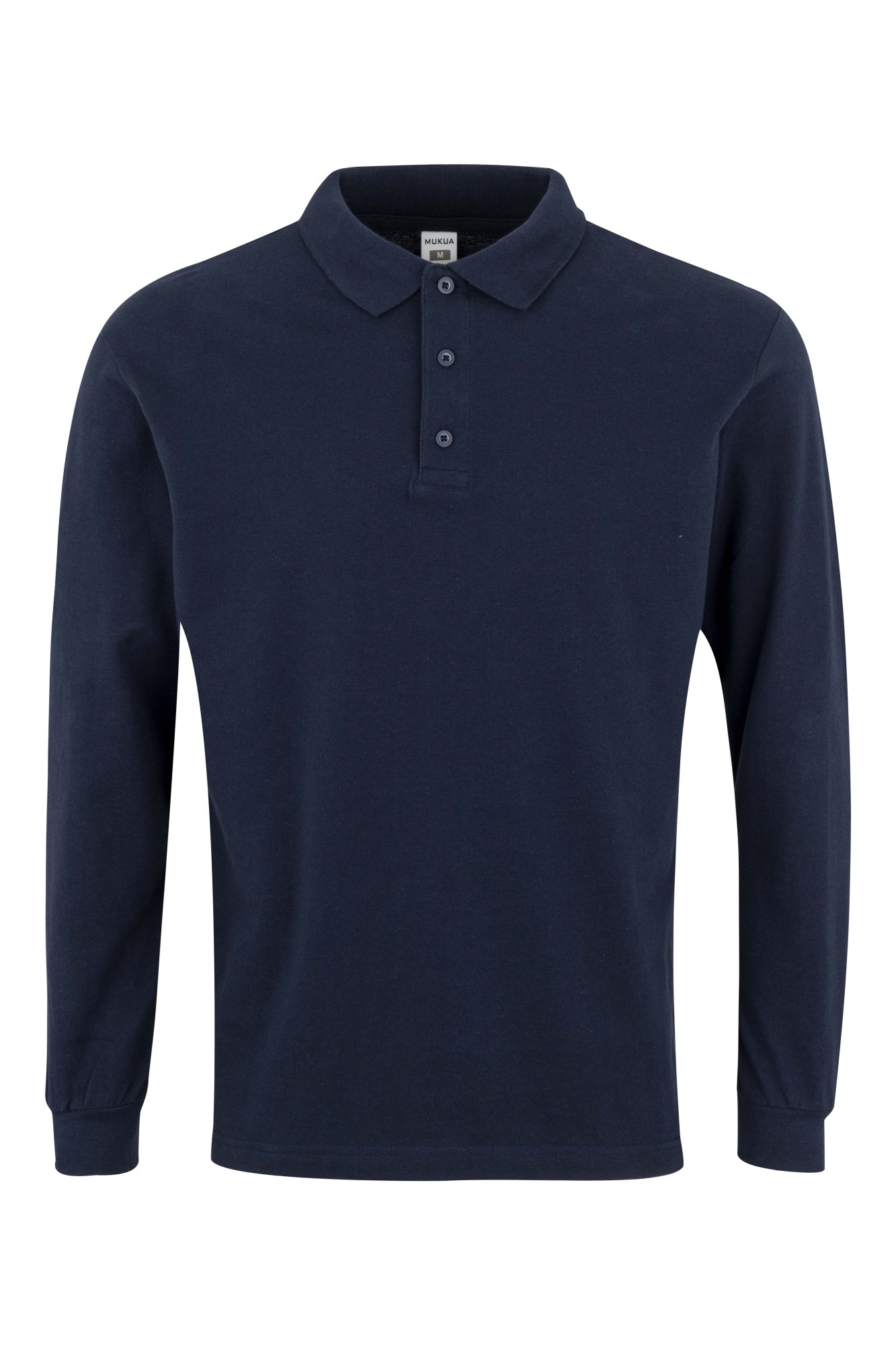 PL200UC.POLO UNISEX MANGA LARGA NAVY 2XL