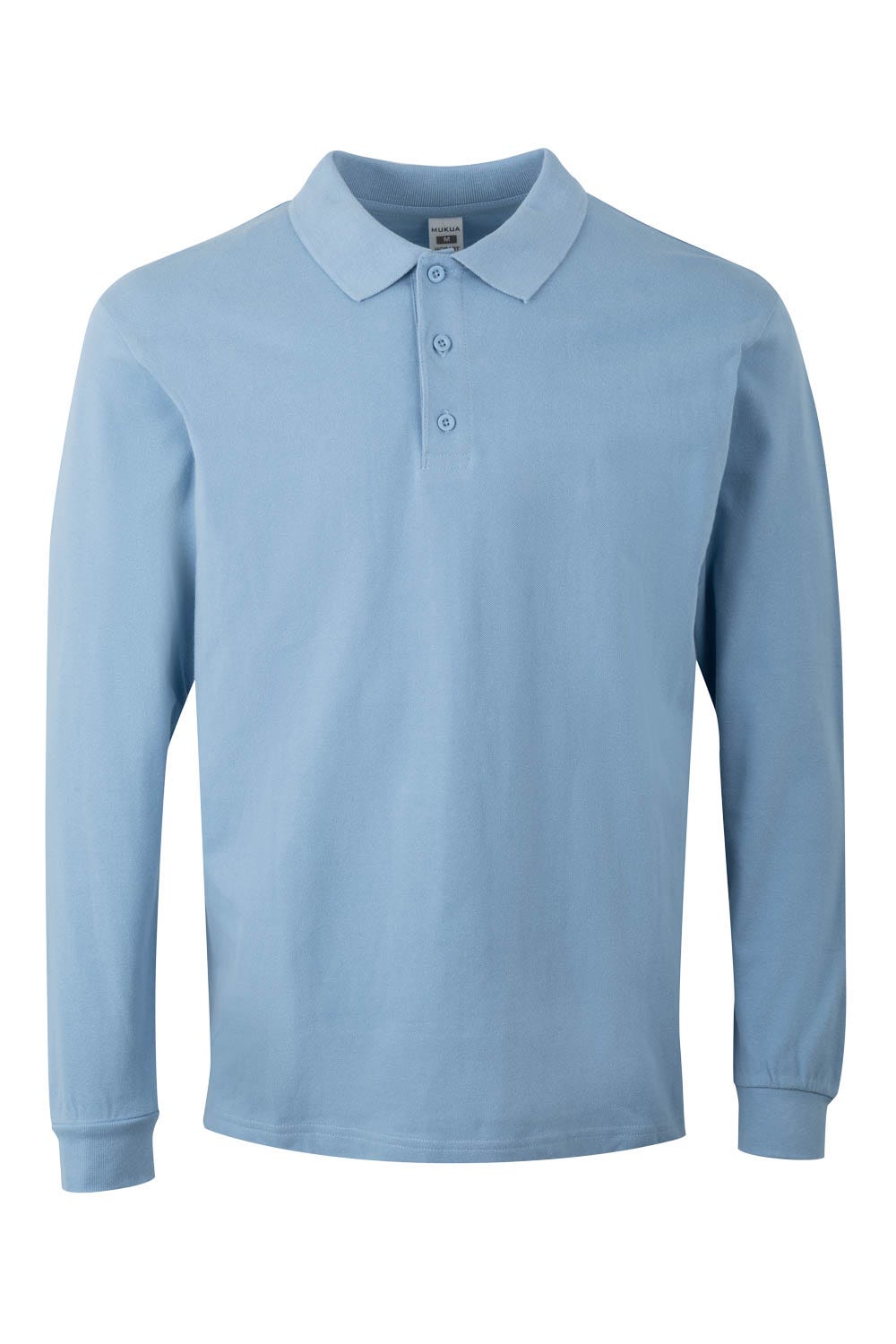 PL200UC.POLO UNISEX MANGA LARGA SKY BLUE 2XL