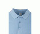 PL200UC.POLO UNISEX MANGA LARGA SKY BLUE 2XL
