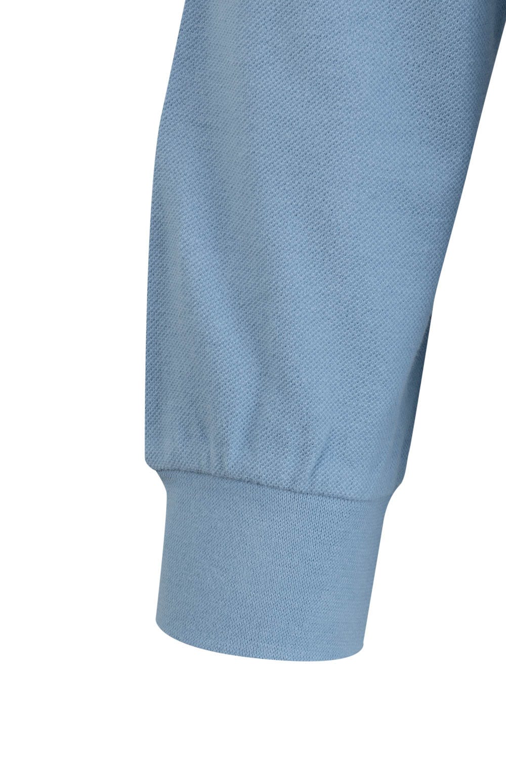 PL200UC.POLO UNISEX MANGA LARGA SKY BLUE 2XL