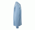 PL200UC.POLO UNISEX MANGA LARGA SKY BLUE 2XL