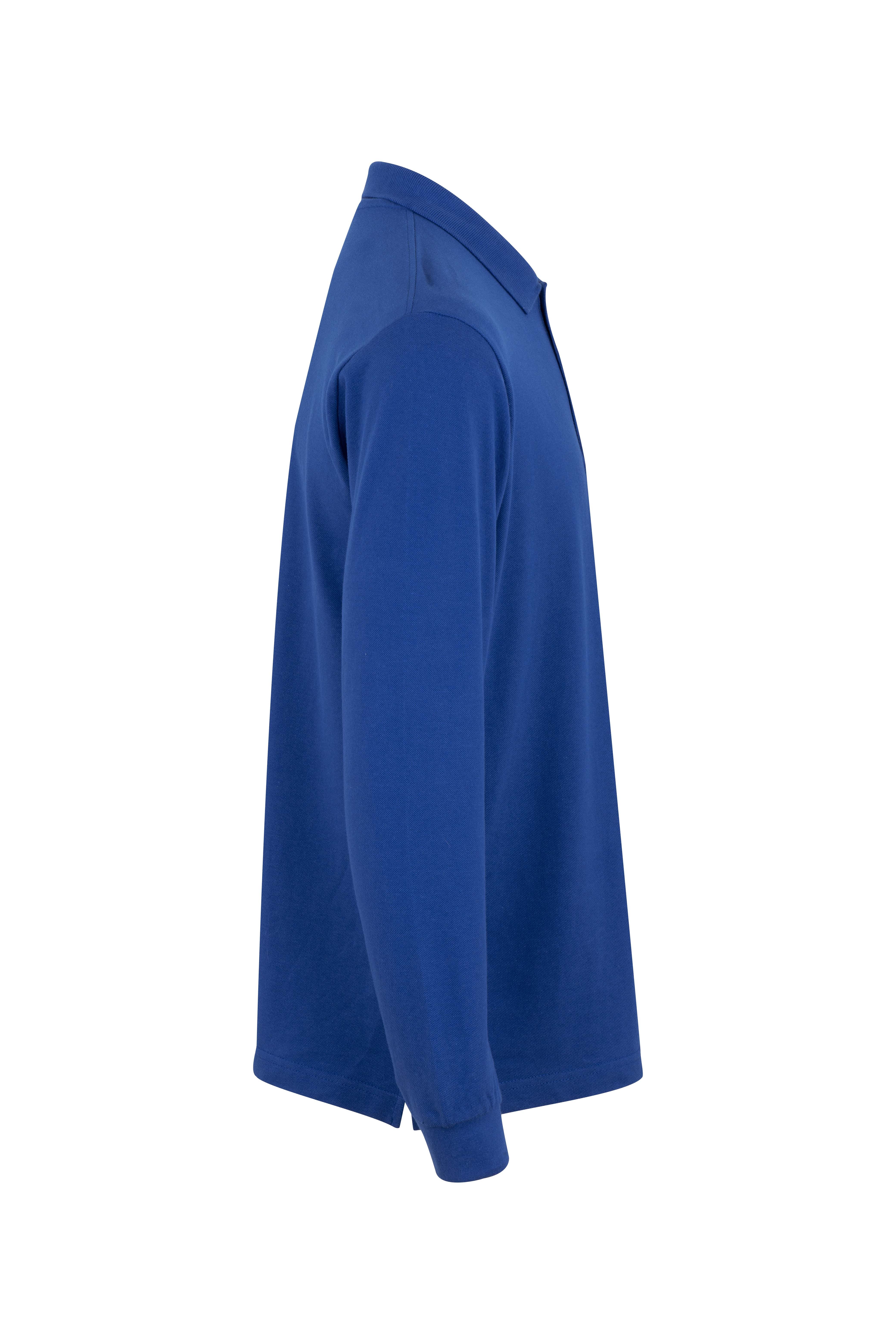 PL200UC.POLO UNISEX MANGA LARGA ROYAL BLUE 2XL