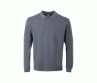 PL200UC.POLO UNISEX MANGA LARGA BLUE FOG 2XL