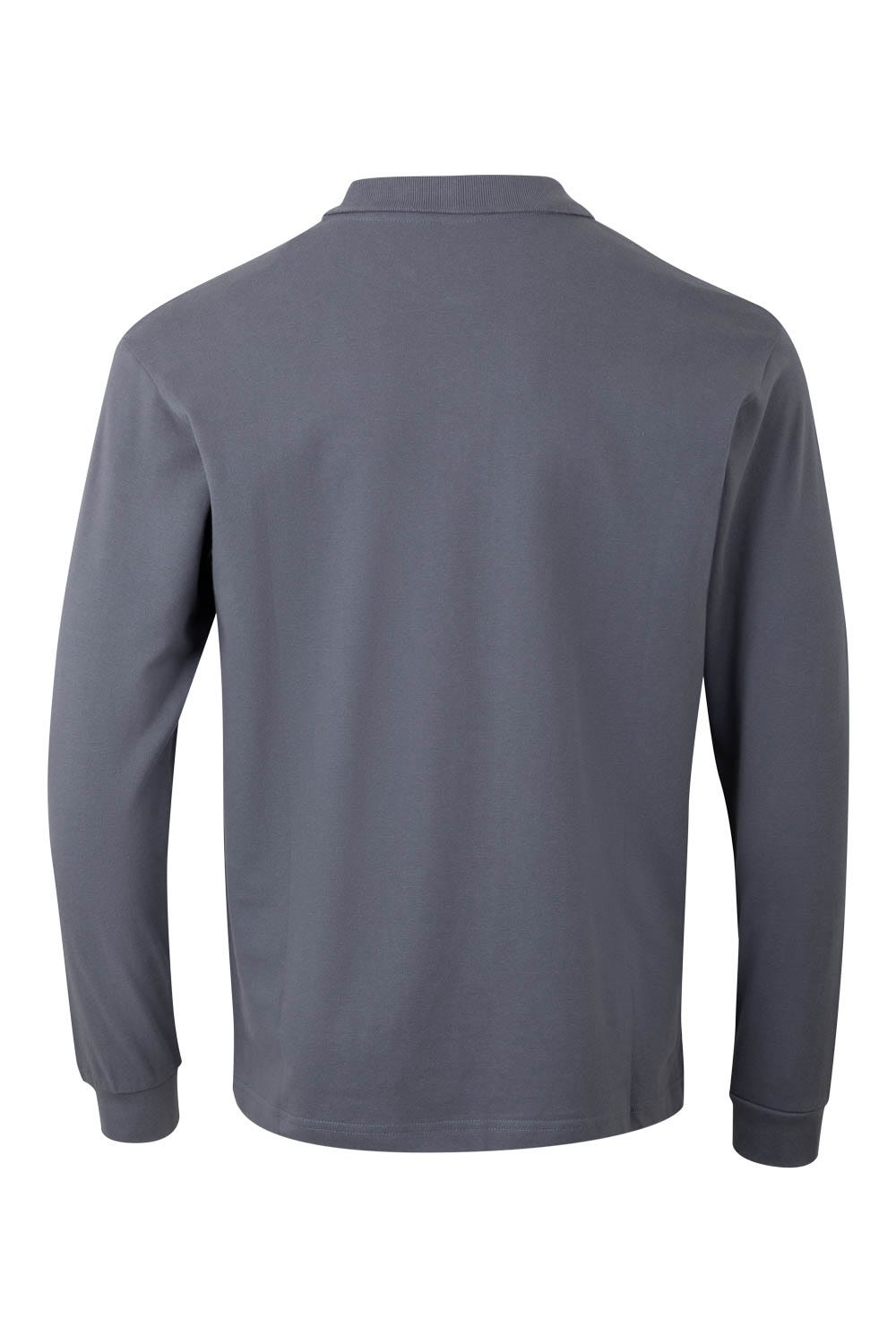 PL200UC.POLO UNISEX MANGA LARGA BLUE FOG 2XL