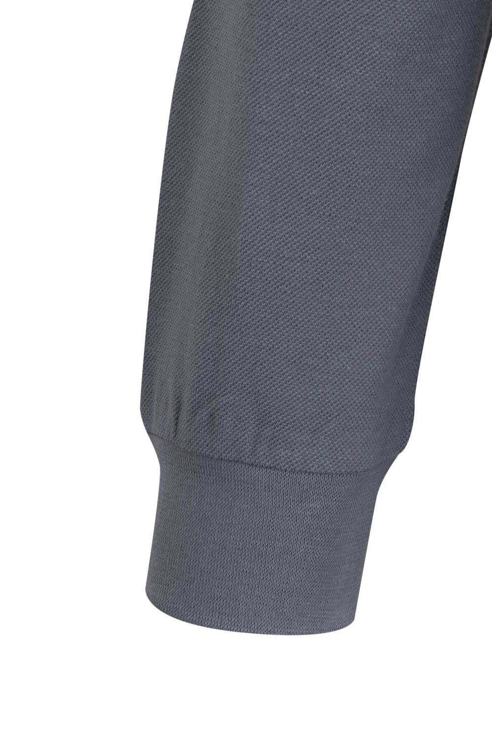 PL200UC.POLO UNISEX MANGA LARGA BLUE FOG 2XL