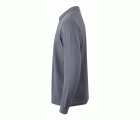 PL200UC.POLO UNISEX MANGA LARGA BLUE FOG 2XL