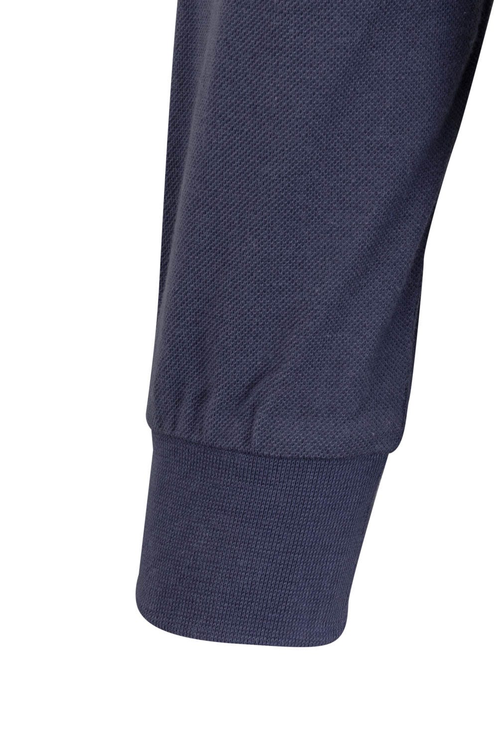 PL200UC.POLO UNISEX MANGA LARGA DENIM BLUE 2XL