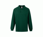 PL200UC.POLO UNISEX MANGA LARGA BOTTLE GREEN 2XL