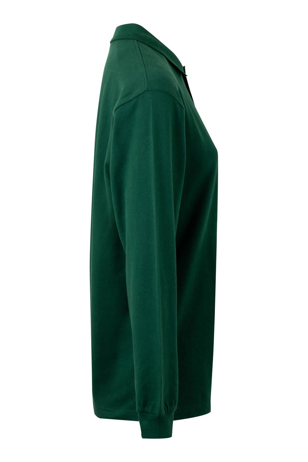 PL200UC.POLO UNISEX MANGA LARGA BOTTLE GREEN 2XL