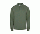 PL200UC.POLO UNISEX MANGA LARGA TEA GREEN S