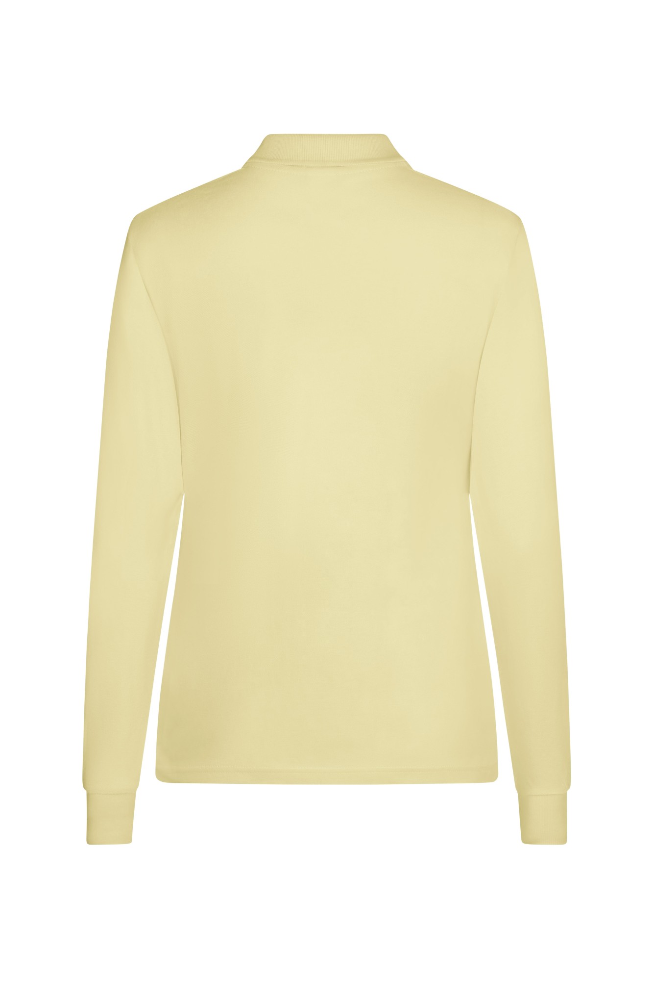 PL200WC.POLO MANGA LARGA MUJER BUTTER YELLOW XS