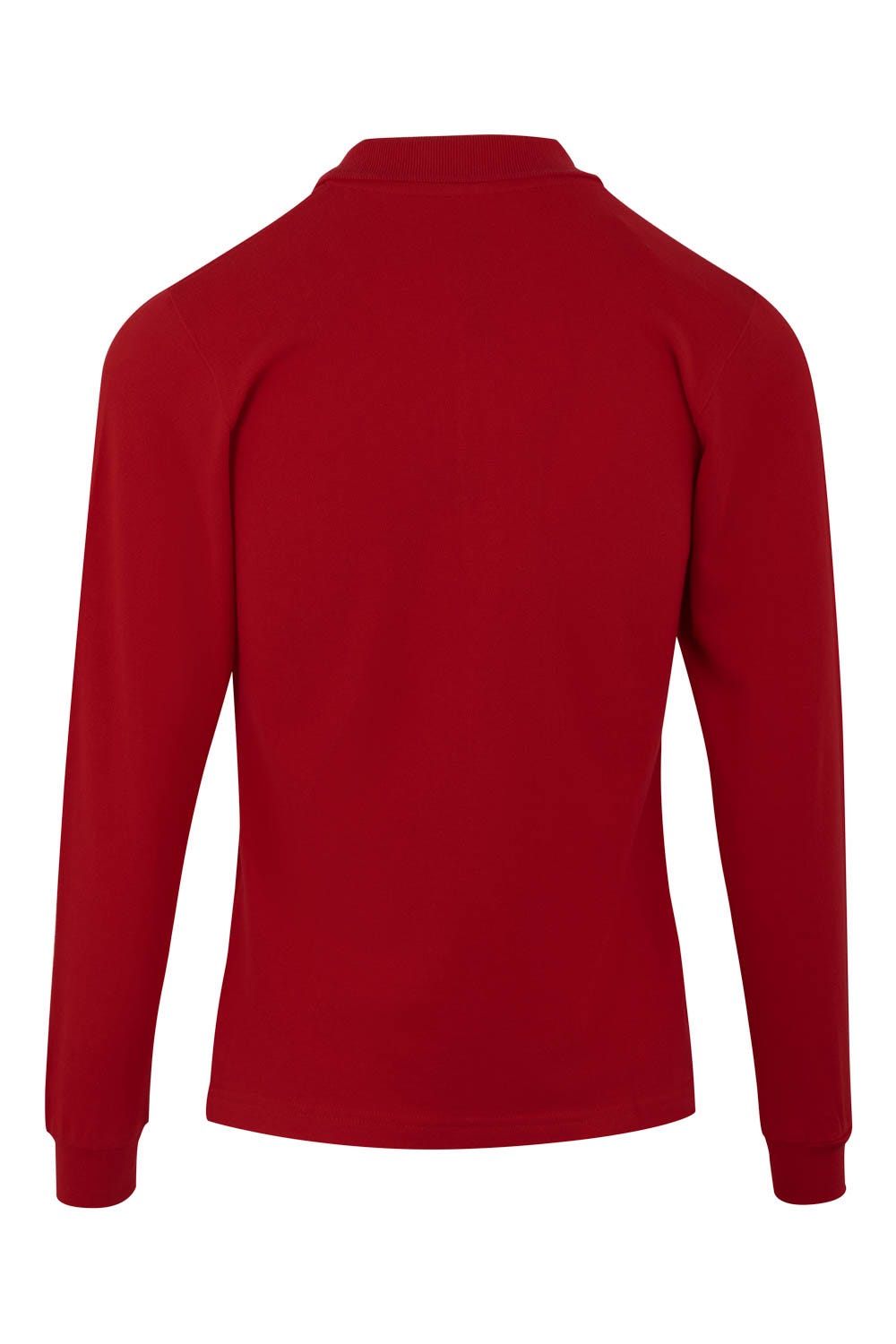 PL200WC.POLO MANGA LARGA MUJER RED 2XL