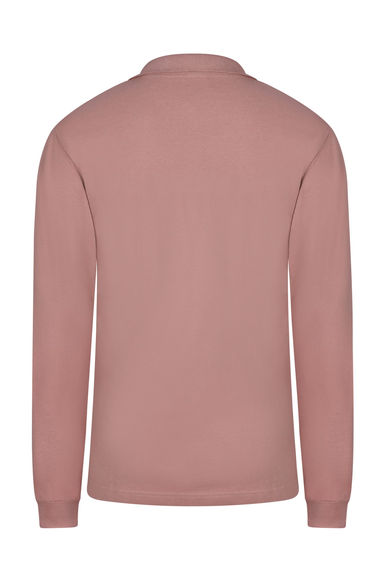 PL200WC.POLO MANGA LARGA MUJER PALE ROSE S