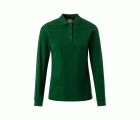PL200WC.POLO MANGA LARGA MUJER BOTTLE GREEN 2XL