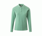 PL200WC.POLO MANGA LARGA MUJER SAGE 2XL