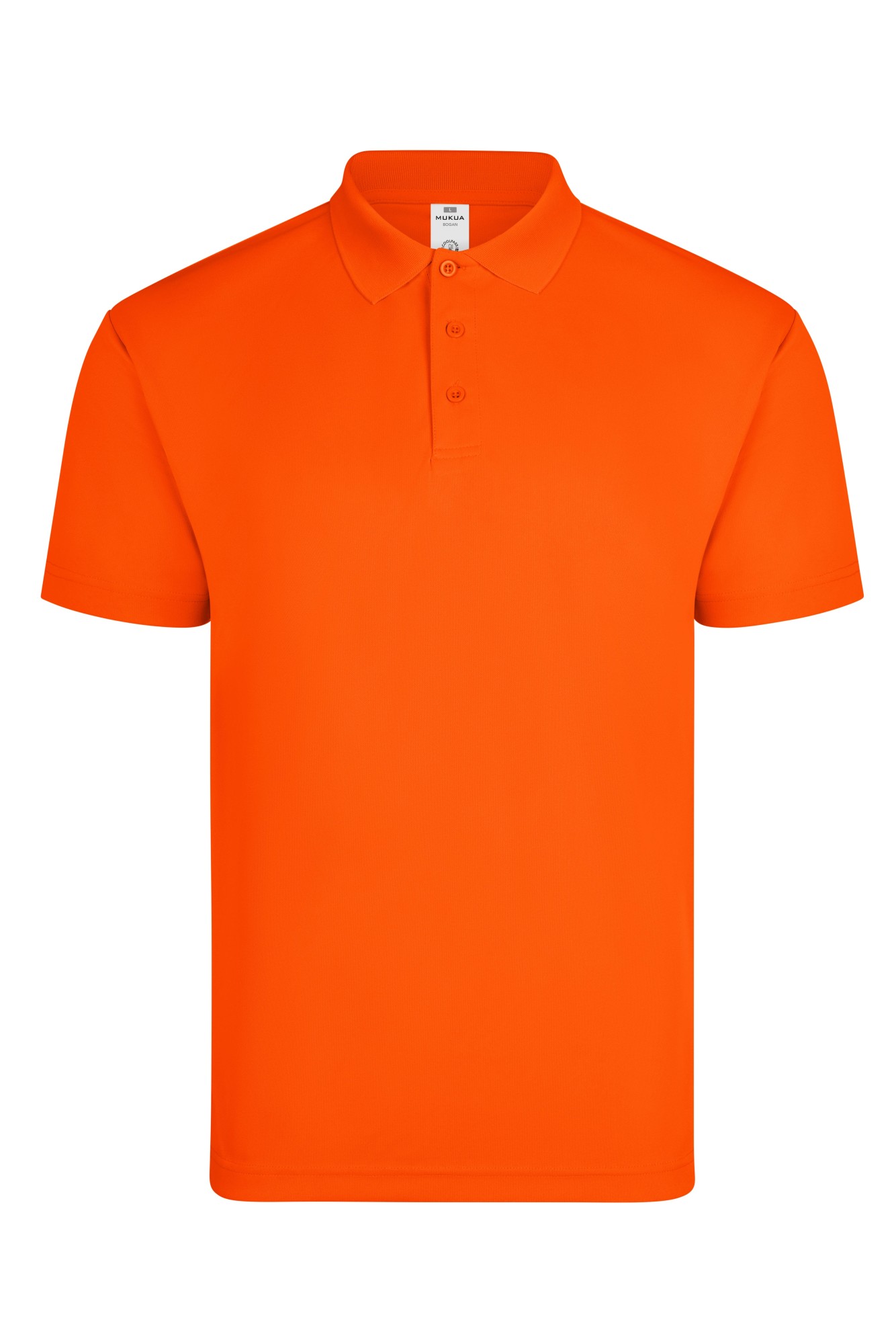 PS160U.POLO MANGA CORTA UNISEX FLUOR ORANGE S