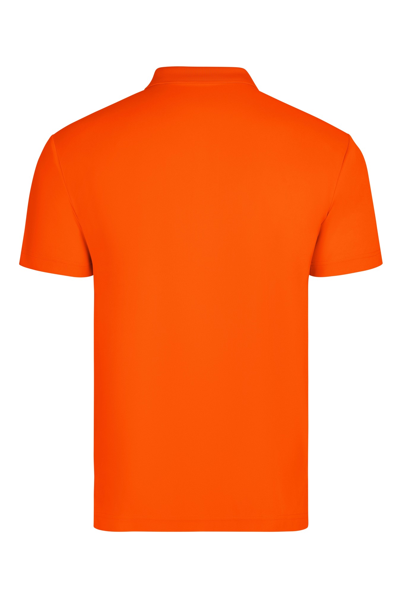 PS160U.POLO MANGA CORTA UNISEX FLUOR ORANGE S