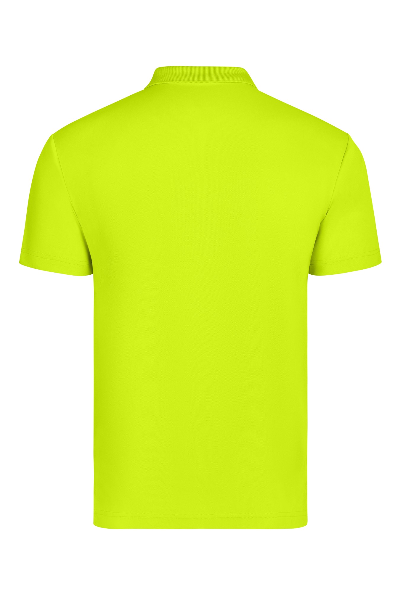 PS160U.POLO MANGA CORTA UNISEX FLÚOR YELLOW S