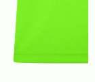PS160U.POLO MANGA CORTA UNISEX LIME FLÚOR S
