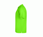 PS160U.POLO MANGA CORTA UNISEX LIME FLÚOR S