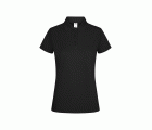 PS160W.POLO MANGA CORTA MUJER BLACK XS