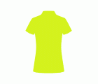 PS160W.POLO MANGA CORTA MUJER FLÚOR YELLOW XS