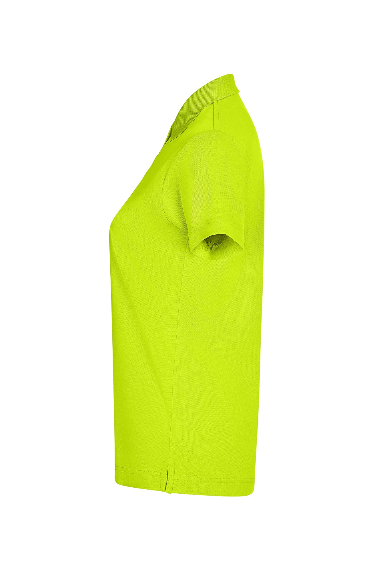 PS160W.POLO MANGA CORTA MUJER FLÚOR YELLOW XS