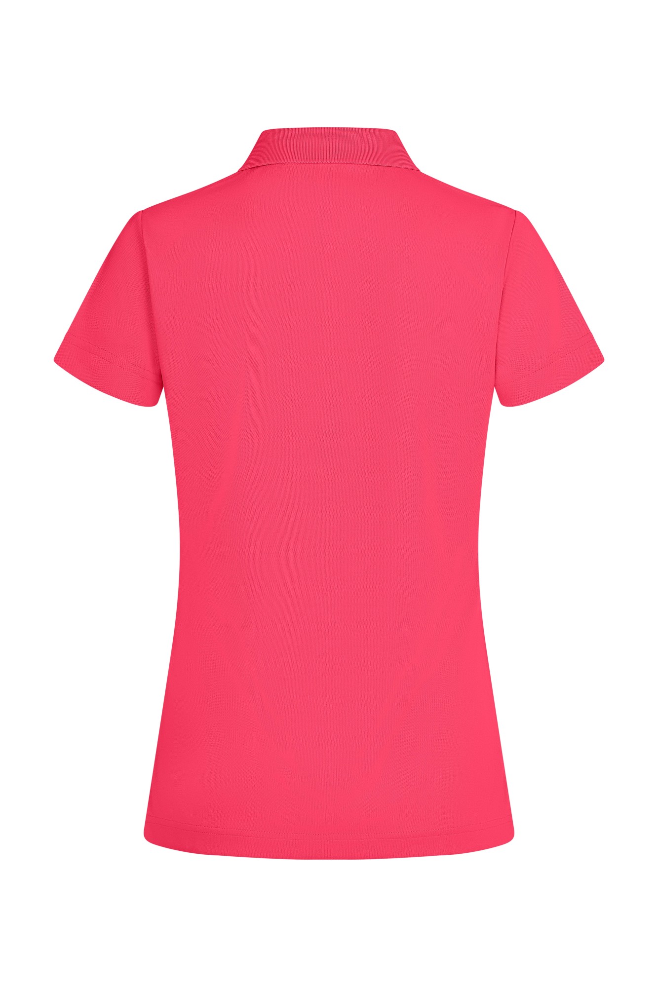 PS160W.POLO MANGA CORTA MUJER FLUOR CORAL XS