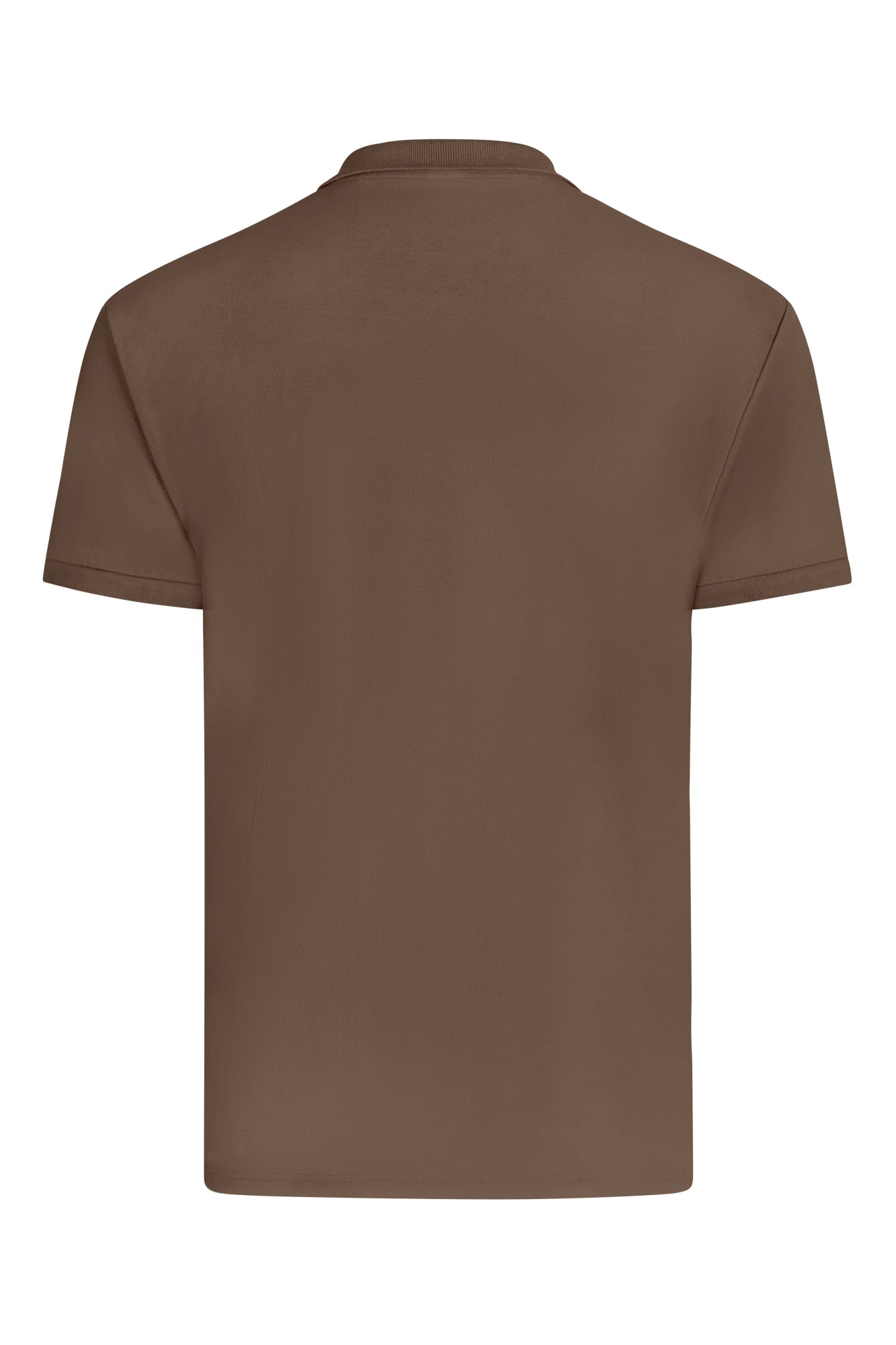 PS2001U.POLO MANGA CORTA 210 MOCHA S