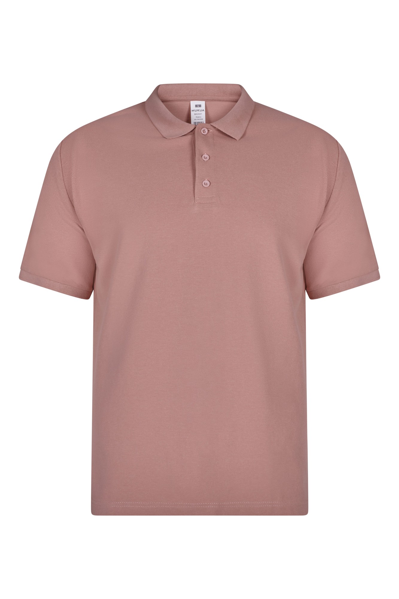 PS2001U.POLO MANGA CORTA 210 PALE ROSE S