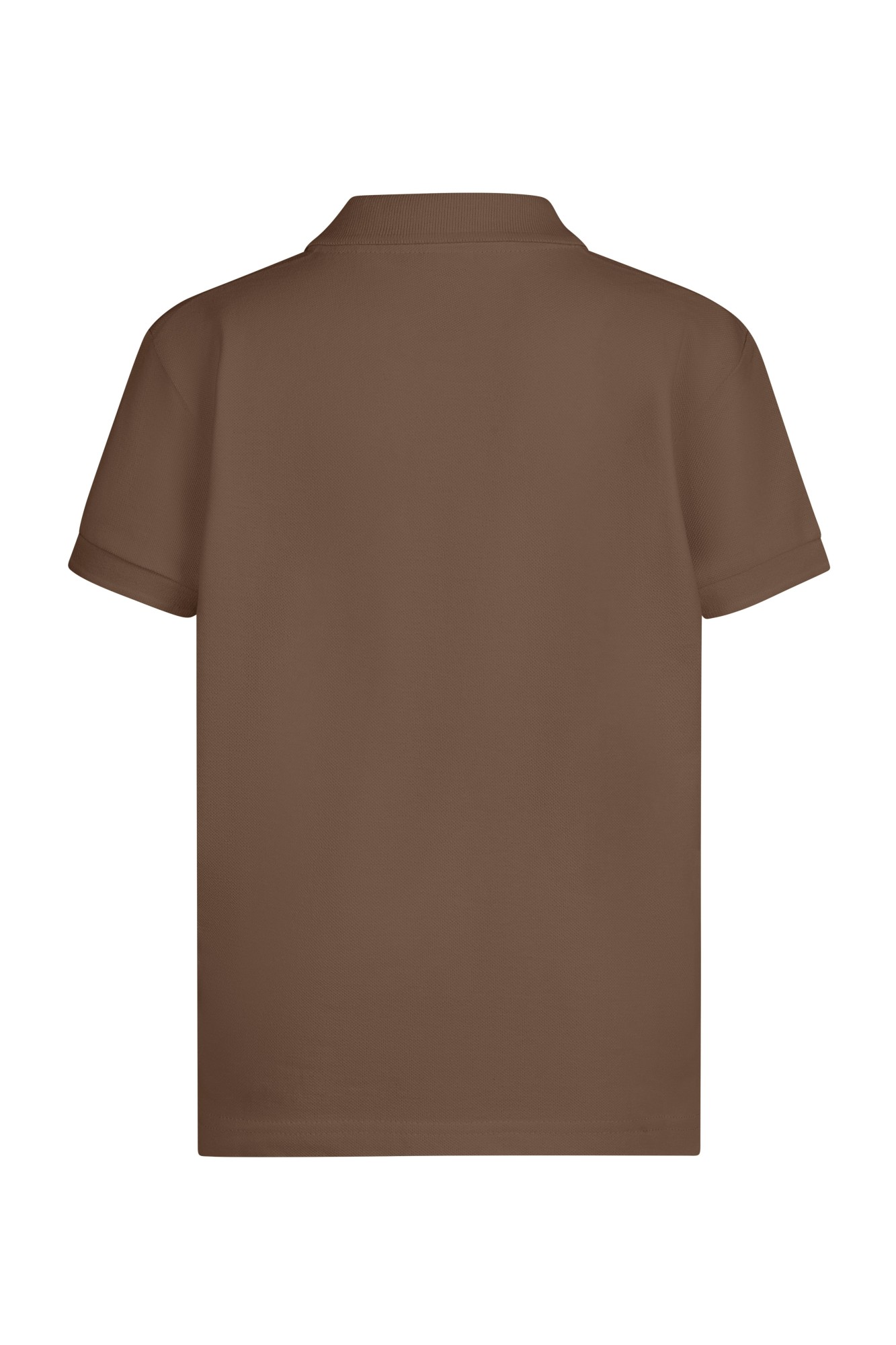 PS200KC.POLO MANGA CORTA KIDS MOCHA 1/2