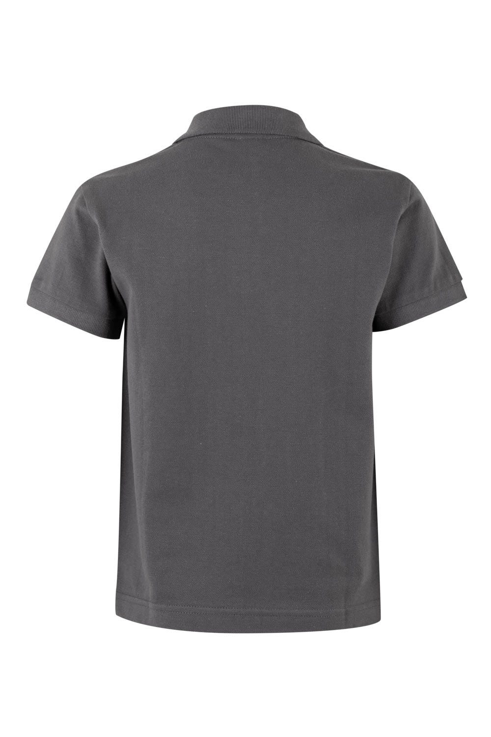 PS200KC.POLO MANGA CORTA KIDS DARK GREY 1/2