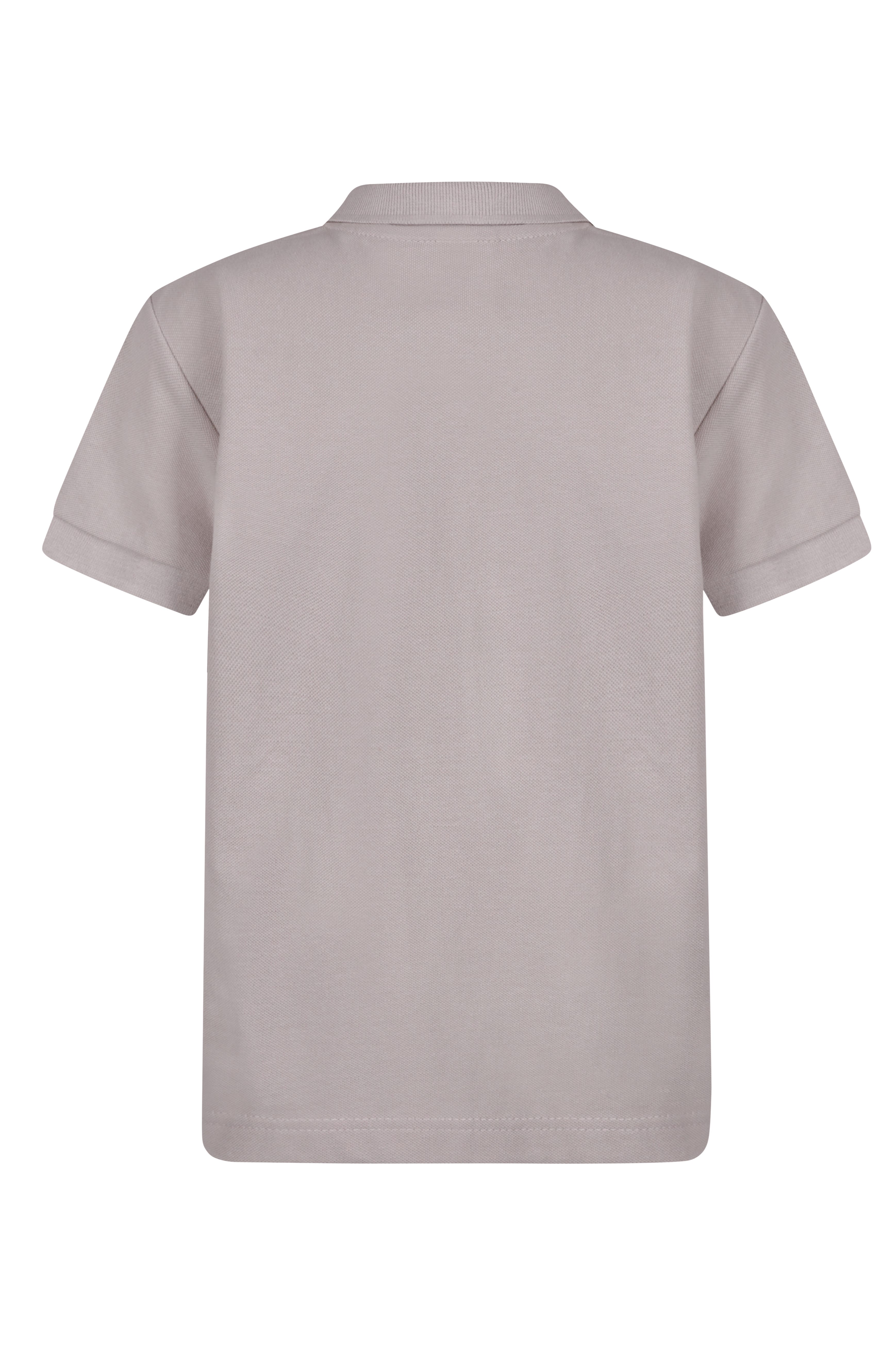 PS200KC.POLO MANGA CORTA KIDS CLOUD GREY 1/2