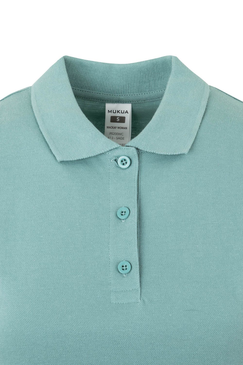 PS200WC.POLO MANGA CORTA MUJER SAGE 2XL