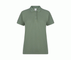 PS200WC.POLO MANGA CORTA MUJER TEA GREEN S